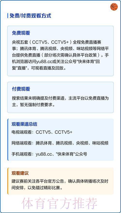 世界杯赛事免费网络直播观看指南 世界杯赛事免费网络直播观看指南